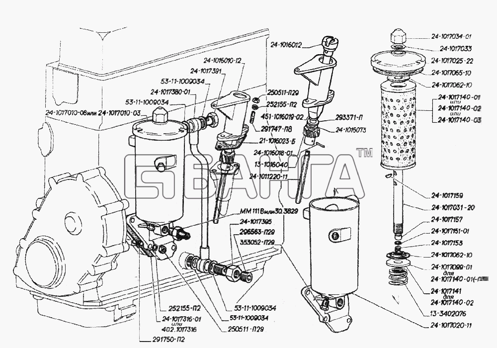 ГАЗ ГАЗ-2705 (дв. УМЗ-4215) Схема Привод распределителя зажигания и